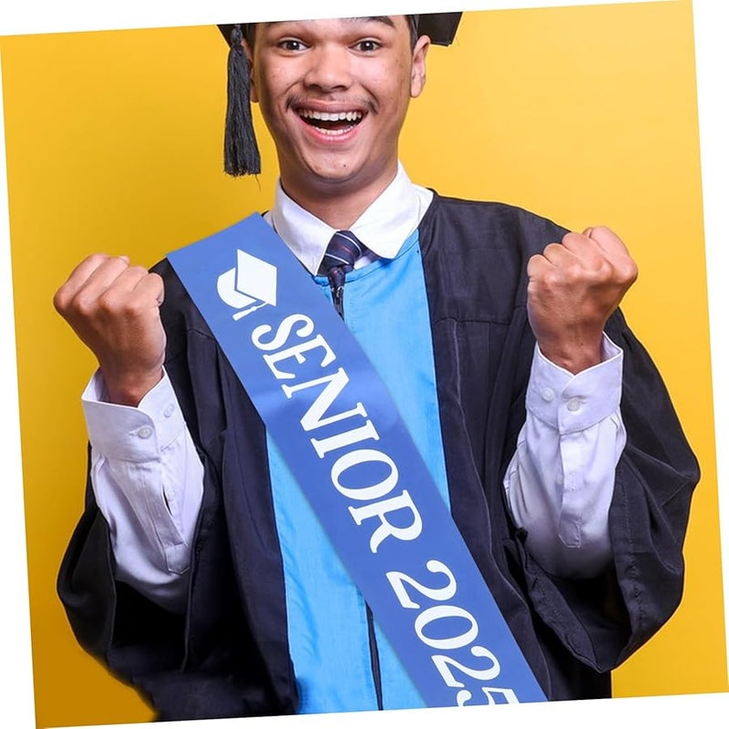 Graduation Stoles Sashes Set of 4 Durable Fabric for Kindergarten to Doctorate - Image 4